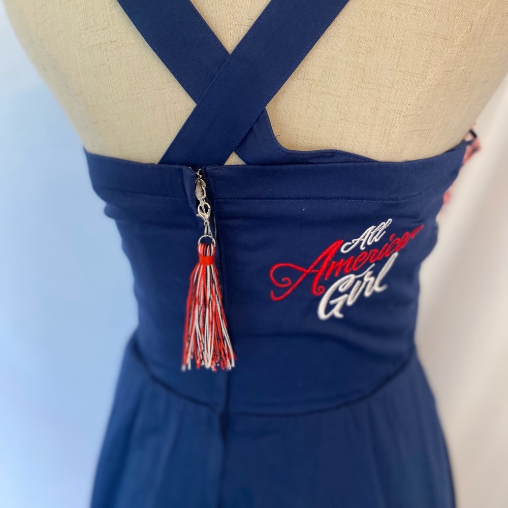 Disney Parks All American Girl Dress and Mickey Ears - Picture 5 of 8